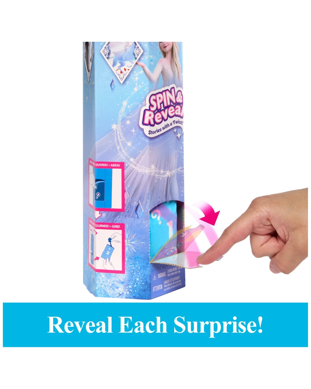 Elsa Spin & Reveal Doll