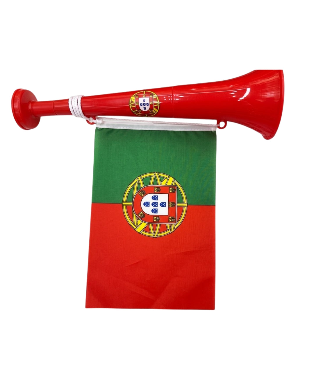 Portugal Supporter Horn with Flag