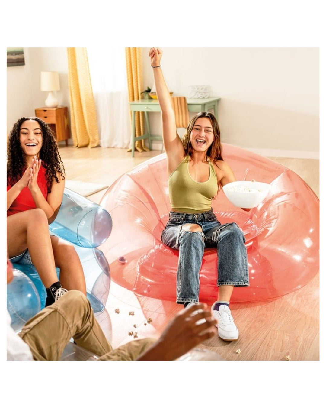 Intex Pink Inflatable Lounge Chair