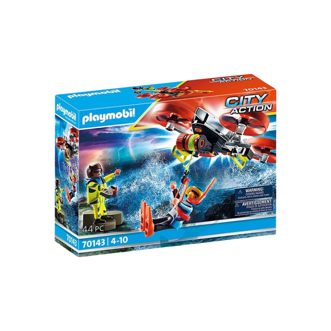 Playmobil Rescue Drone With Diver