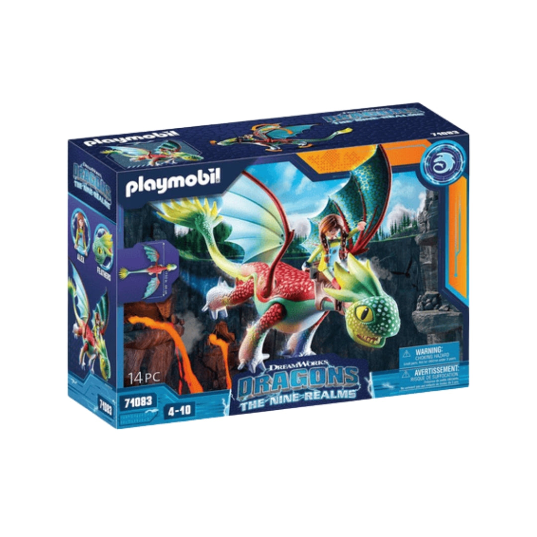 Playmobil Dragons The Nine Realms Feather Dragon Alex