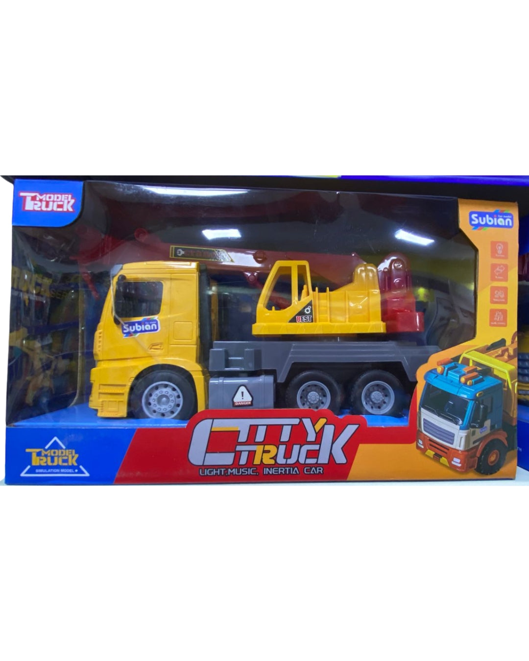 Subian City Truck Crane Toy