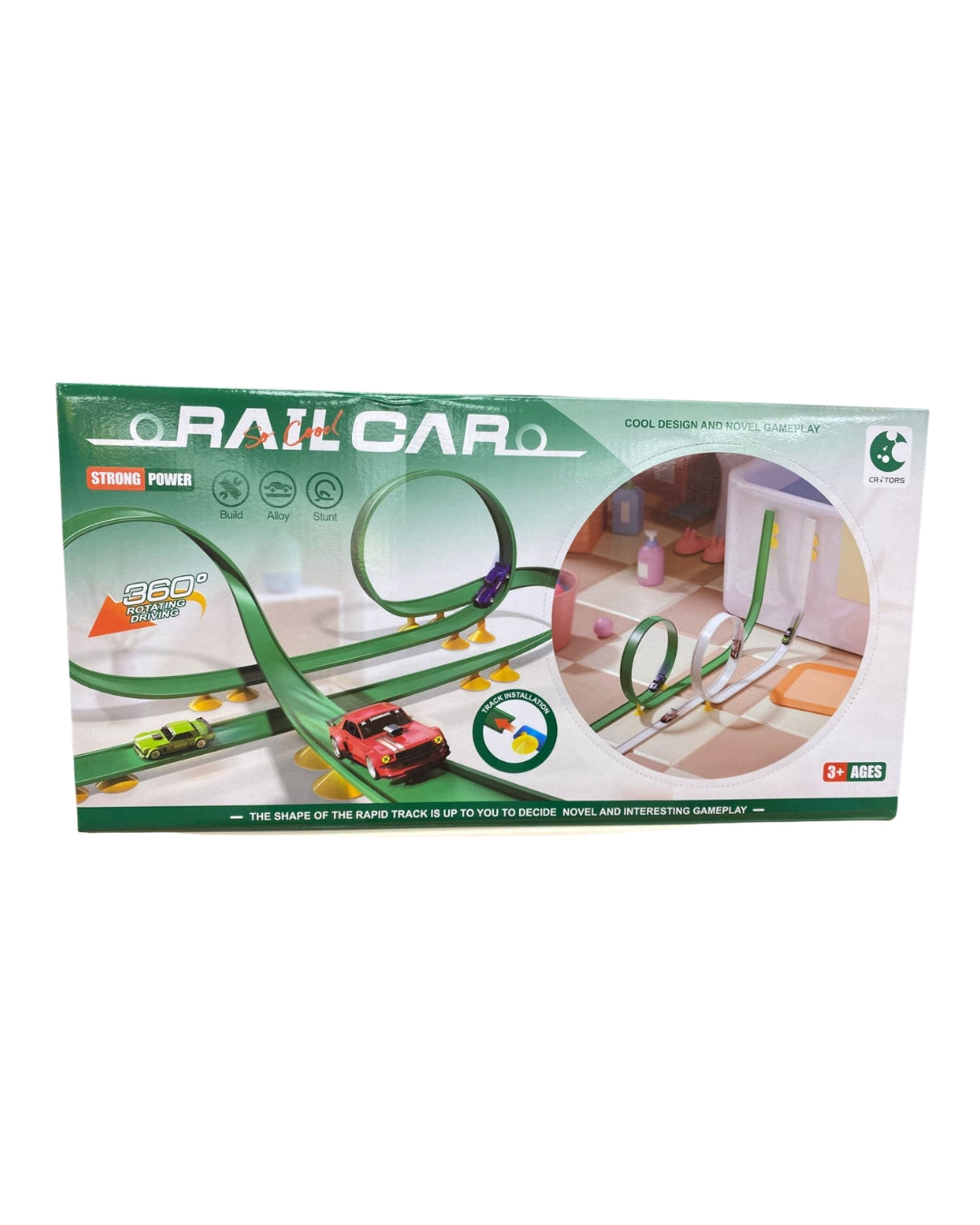 Rail Car Track Set