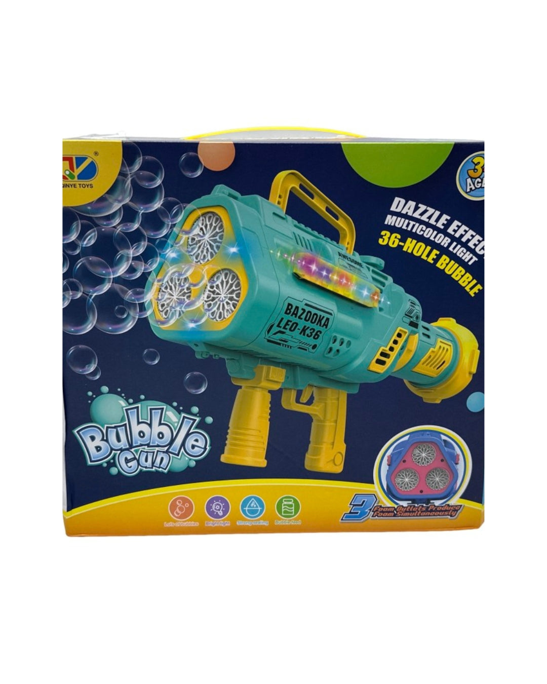 Electric Bubble Gun