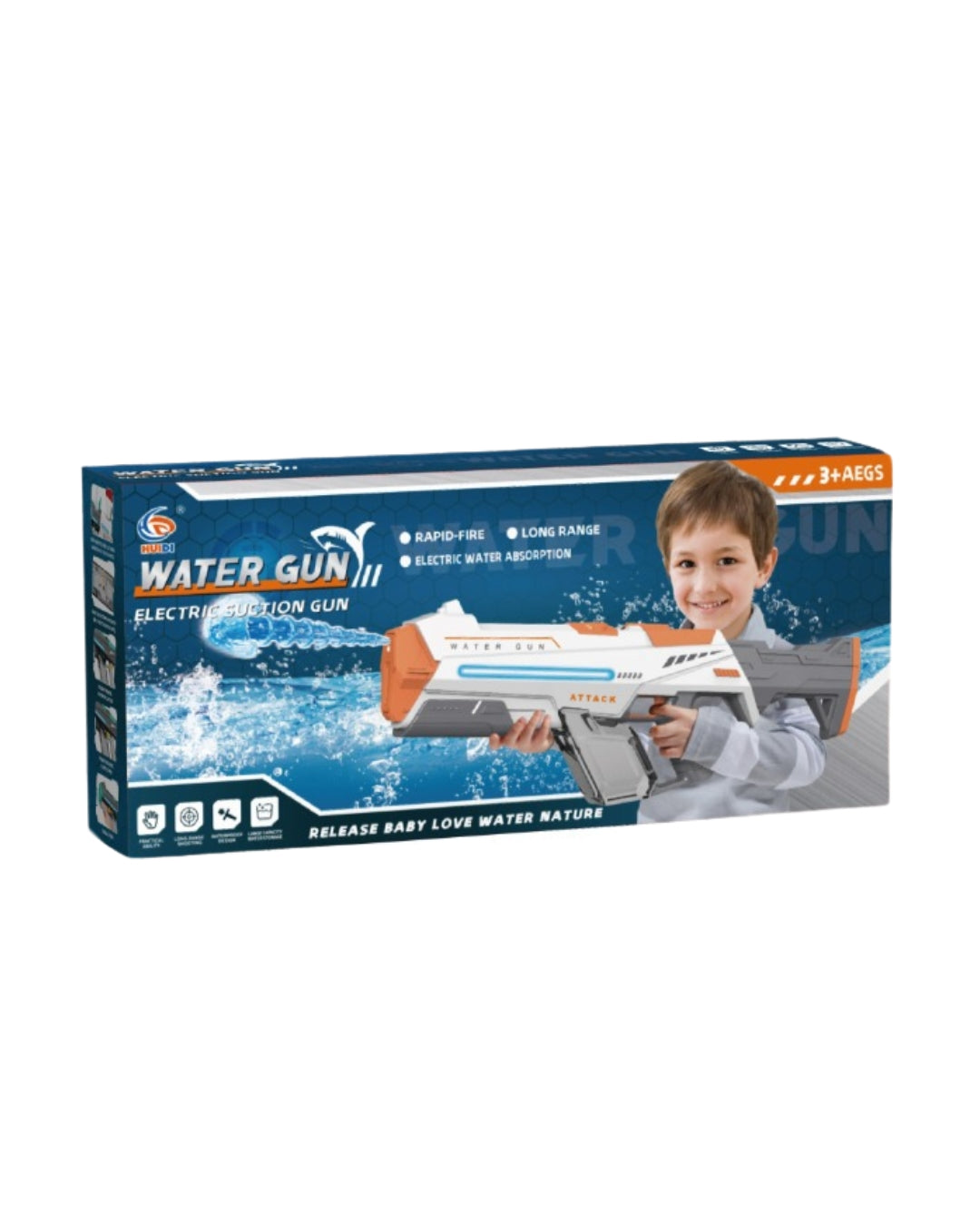 Electric Suction Water Gun (Assorted)