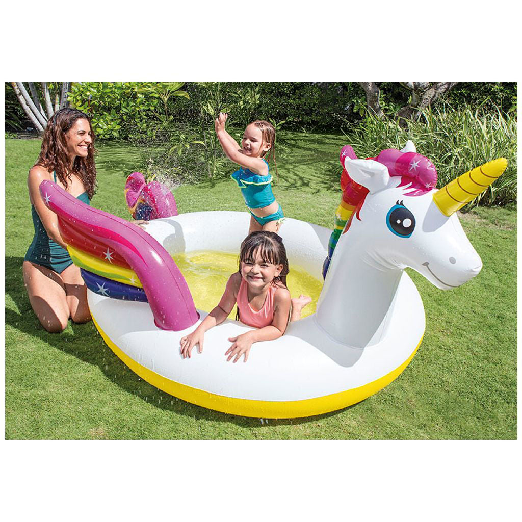 Intex Mystic Unicorn Spray Pool (2.72 x 1.93 x 1.04m)