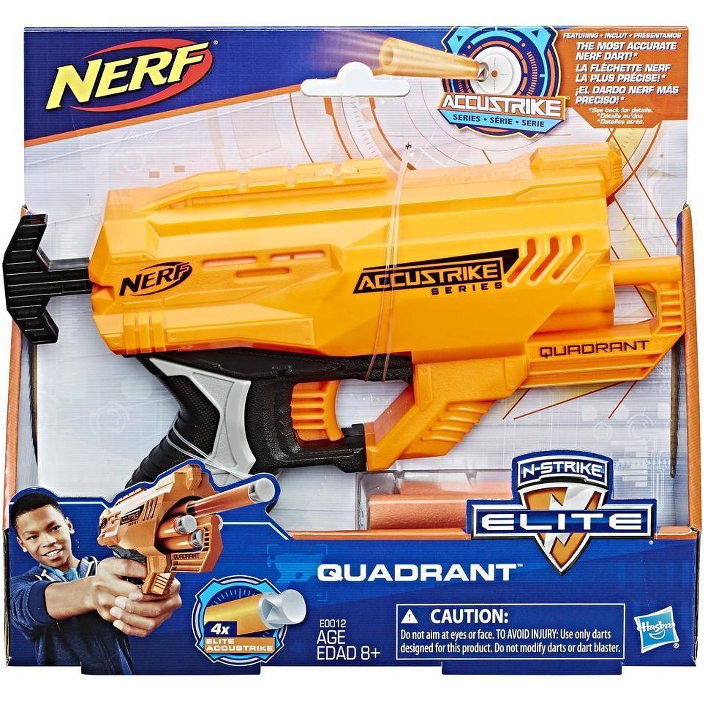 Nerf Quadrant Gun (4 Darts)