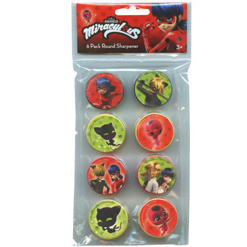 Miraculous Ladybug 8Pk Round Pencils