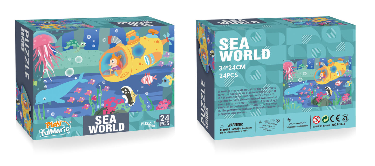 Sea World 24Pcs Puzzle