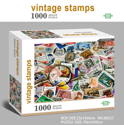Vintage 1000 Pcs Puzzle