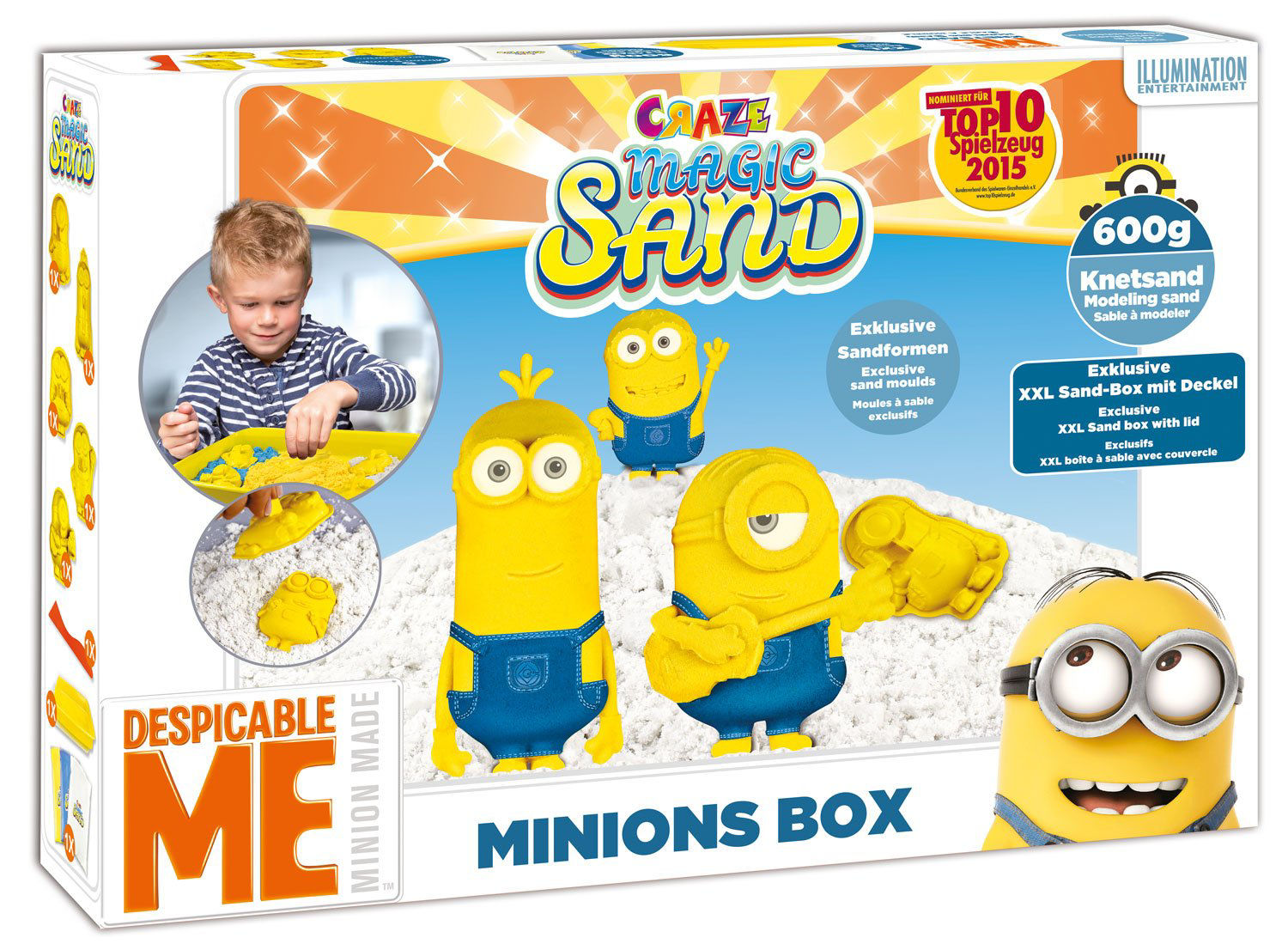 Minions Box Craze Magic Sand – TOYS 4 LESS