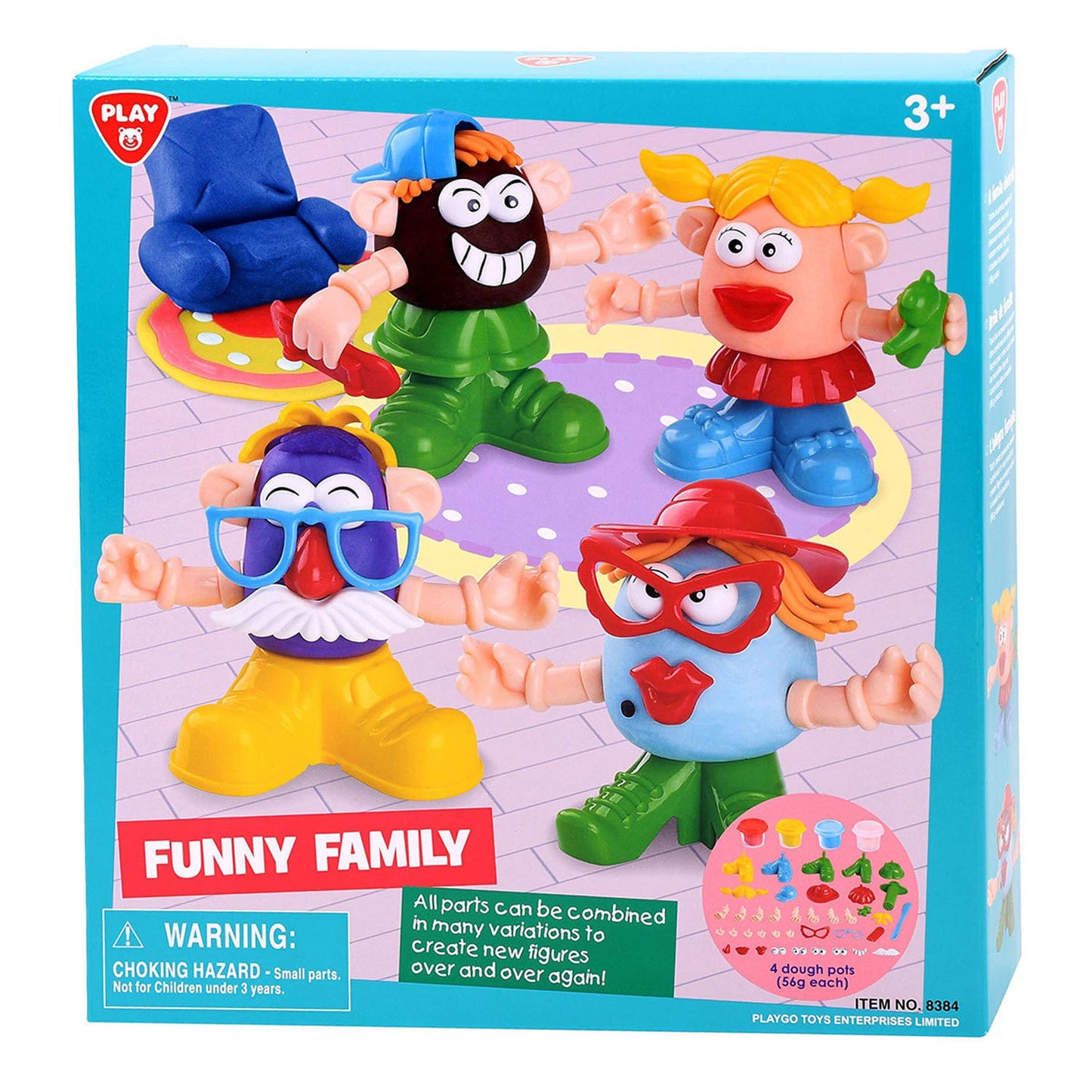 PLAYGO- FUNNY FAMILY