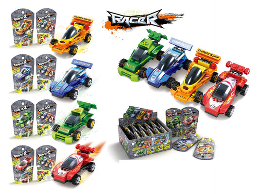 12 In 1 Building Blocks Kart Assorted