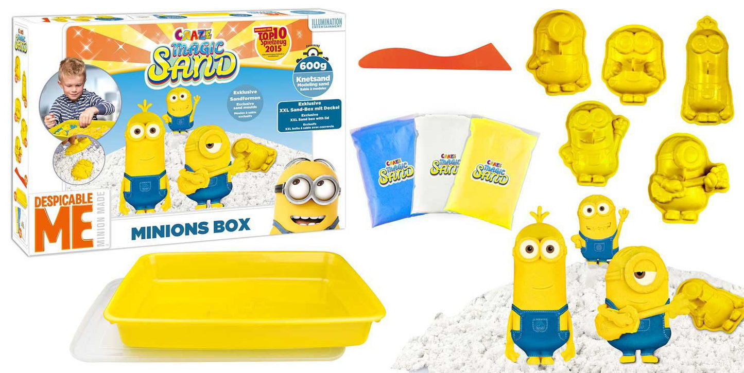 Minions Box Craze Magic Sand