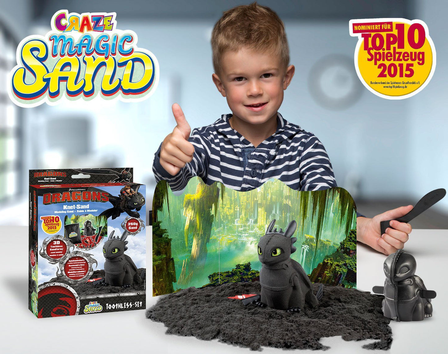 Toothless Magic Sand Set