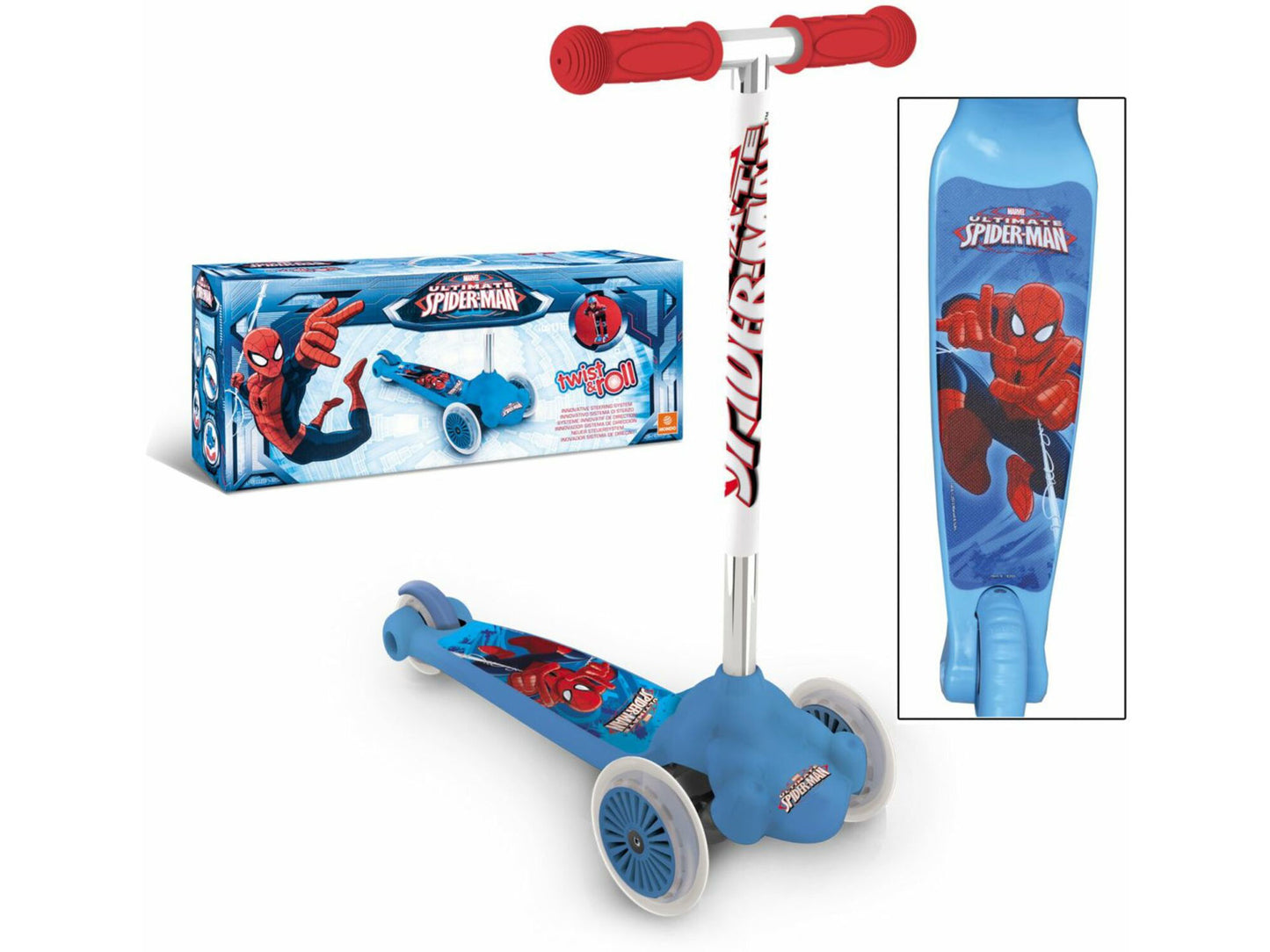 MONDO - SCOOTER SPIDERMAN TWIST&ROLL