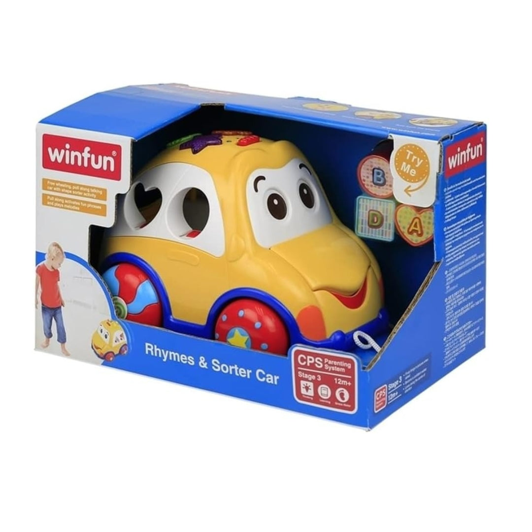 Winfun Rhymes & Sorter Car