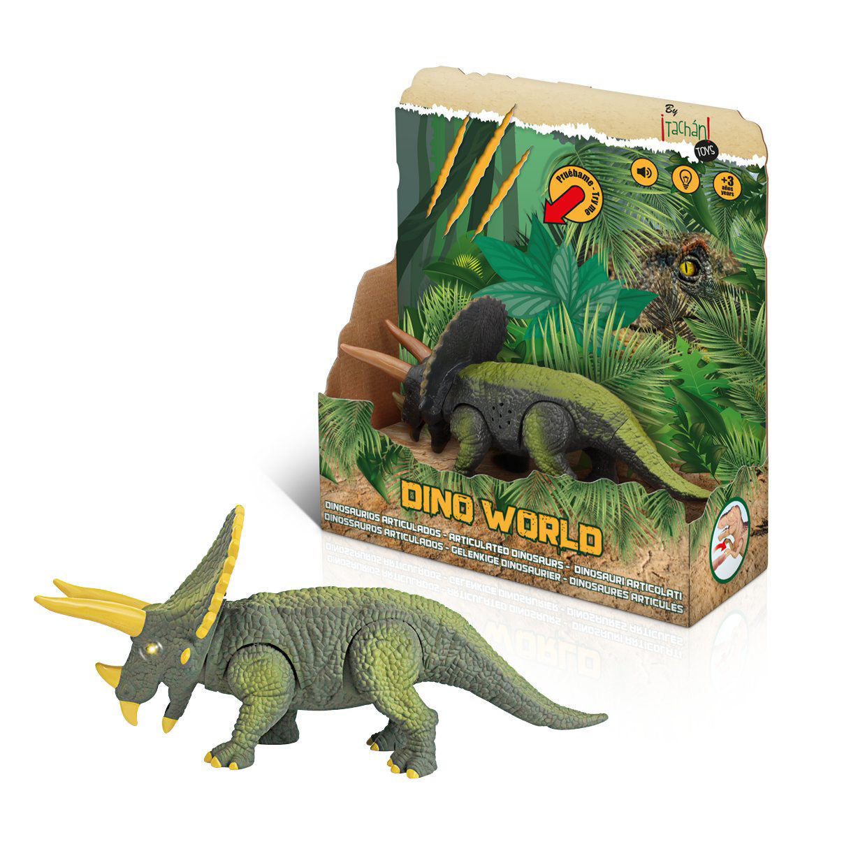 Triceratops Lights And Sounds Dino