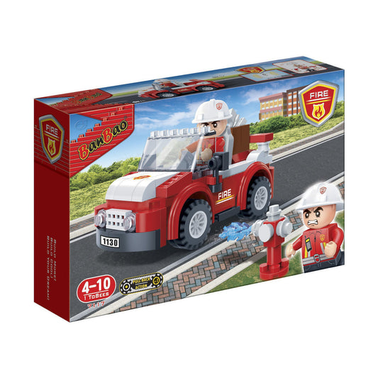 Fire Series   Fire Man Car 110 Pcs