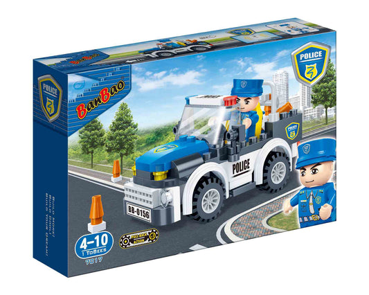 Banbao Police Car (100 Pieces)