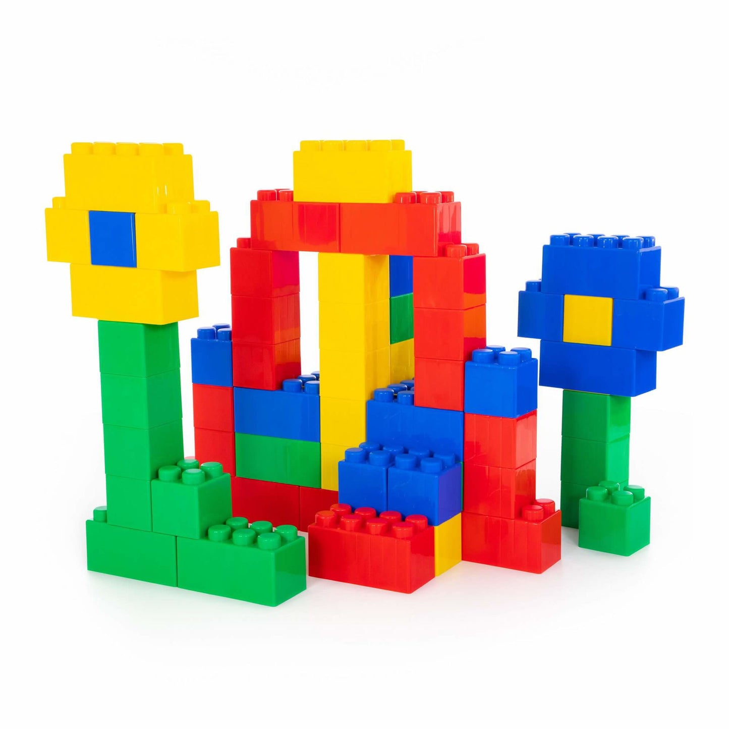 Polesie  XXL Building Bricks With Connectors (144 Pieces)