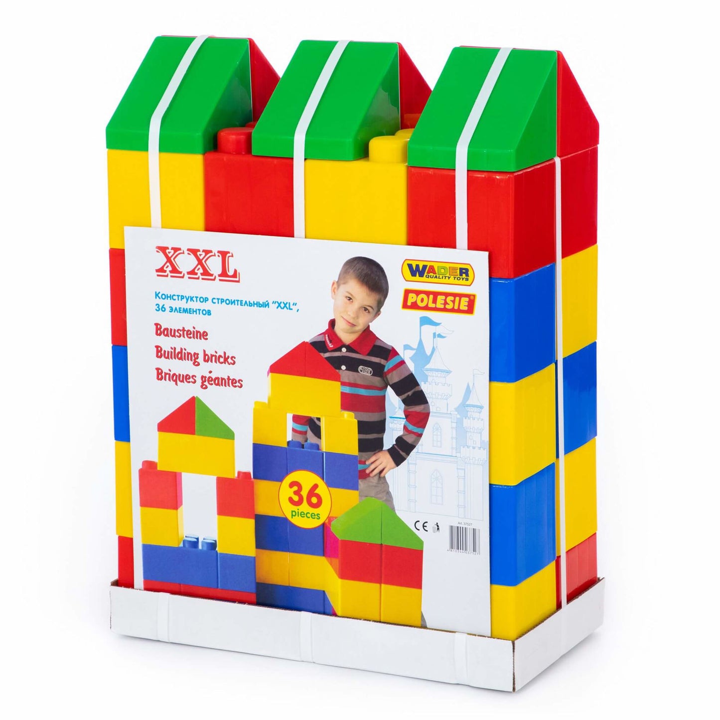 POLESIE-Building bricks XXL, 36 pcs