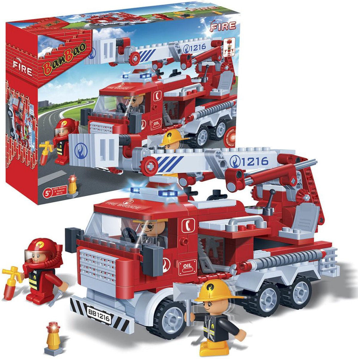 Banbao Big Fire Truck (290 Pieces)