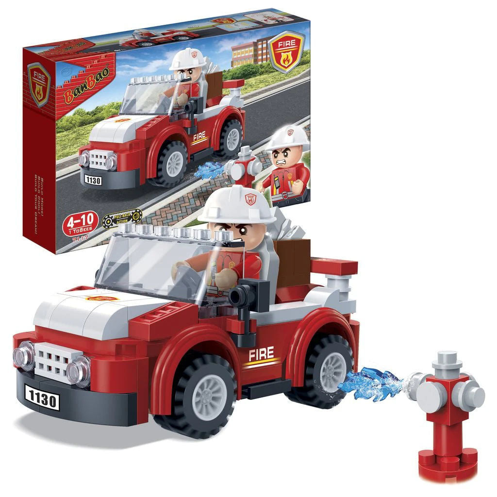 BANBAO - BANBAO BLOCKS FIRE CAR