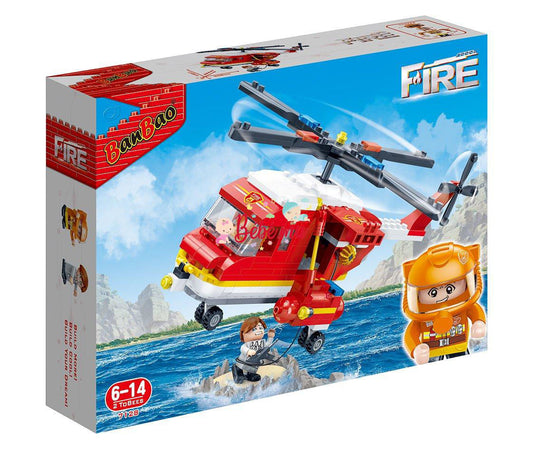 Banbao Fire Helicopter 310 Pcs