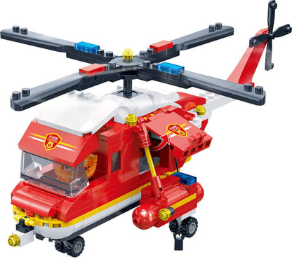 Banbao Fire Helicopter 310 Pcs