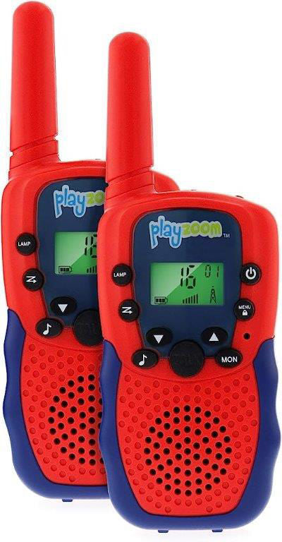 (PlayZoom) Walkie Talkies (2 Pack) Red/Blue