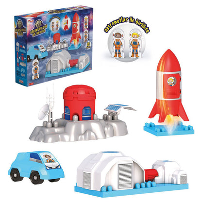 Galaxy Colony On The Moon 16 Pcs