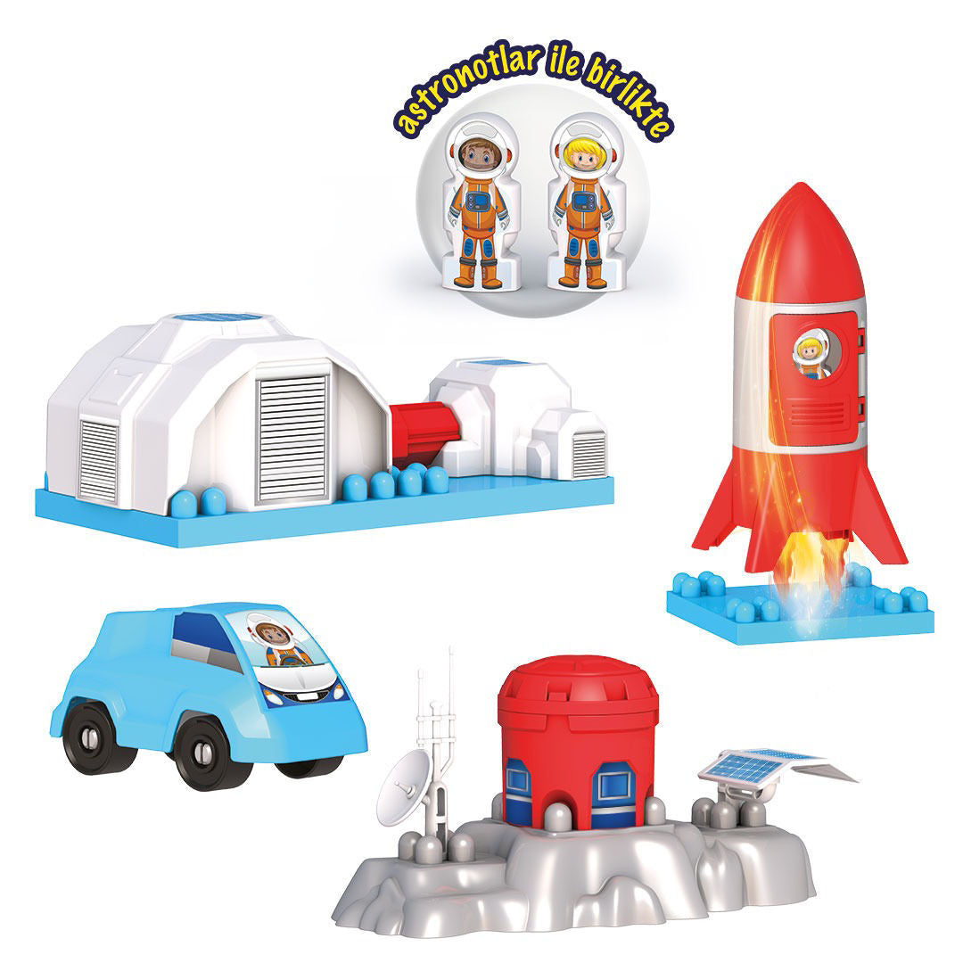 Galaxy Colony On The Moon 16 Pcs