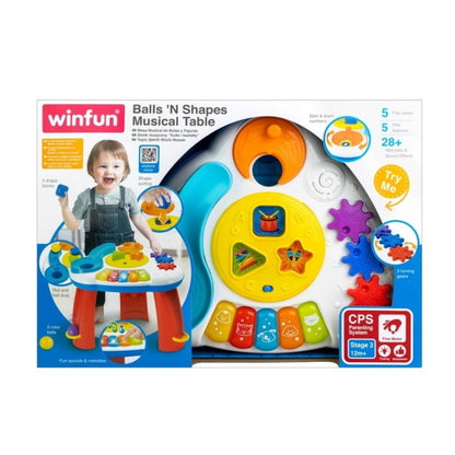 Winfun Balls And Shapes Musical Table