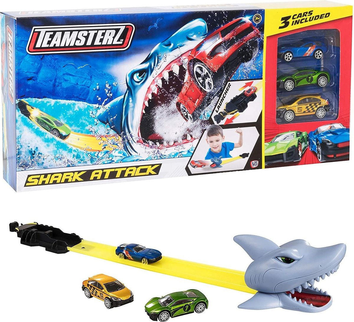 Shark Bite Ryan's Toy Review Shark Robo Alive Great White