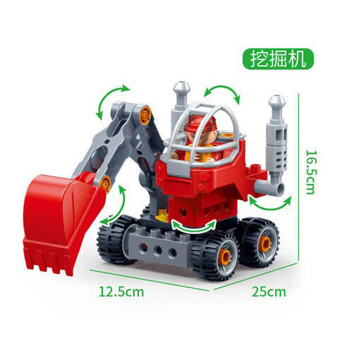 Banbao - Learning Tool Series Fire Truck 22Pcs