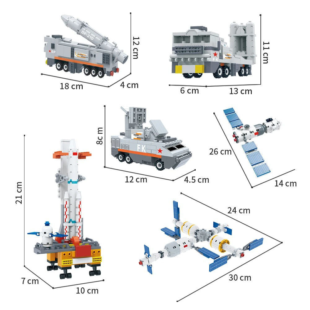 Banbao - Pillars Of Aerospace Air Defence Missile 181Pcs