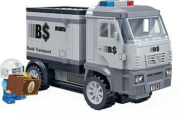 Banbao Police Bank Transporter (158 Pieces)