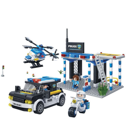 Banbao - Police Series Garage 522 PCs