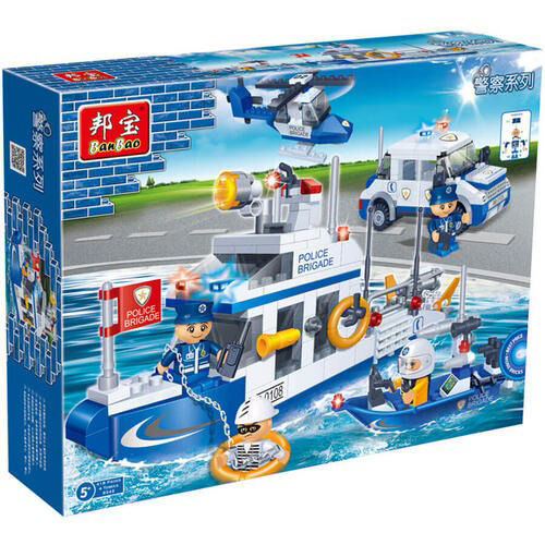 Banbao - Police Series Water Patrol 418Pcs