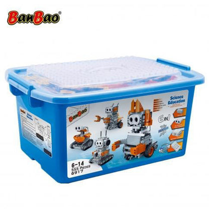 Banbao - Science Education 6 In 1 Ultrasonic Wave Obstacle Avoidance Robot 555Pcs