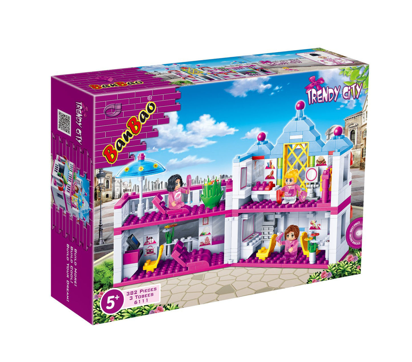 Banbao Trendy City Hair Salon Building (382 Pieces)