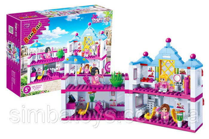 Banbao Trendy City Hair Salon Building (382 Pieces)