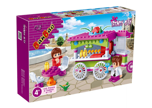 Banbao Trendy City Snaks Car (120 Pieces)