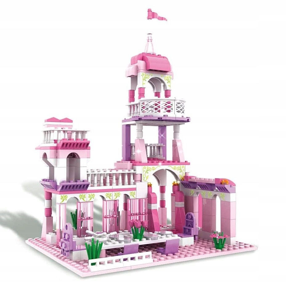 Cogo - Girls Toys Blocks The Prince And Princess Wedding