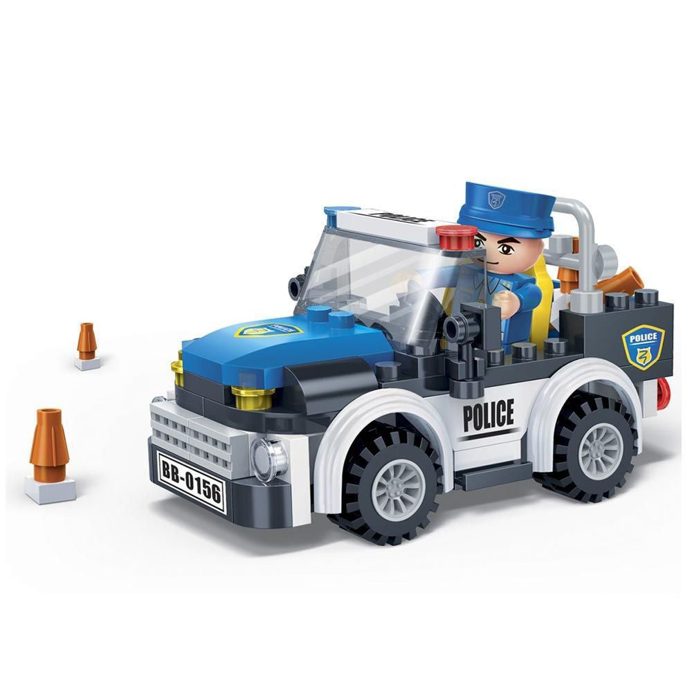 Banbao Police Car (100 Pieces)