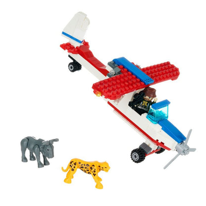 Safari Aircraft Plane 146 Pcs