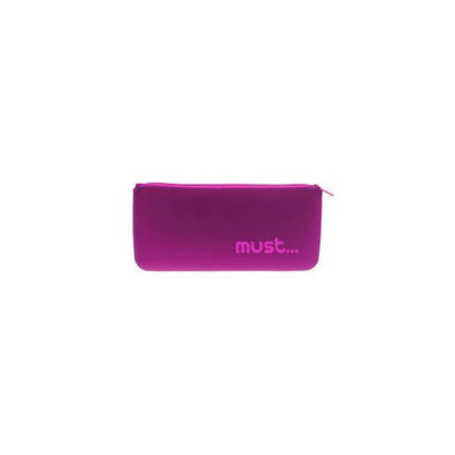 Must Silicone Pencil Pouch Focus Flat 4 Colours