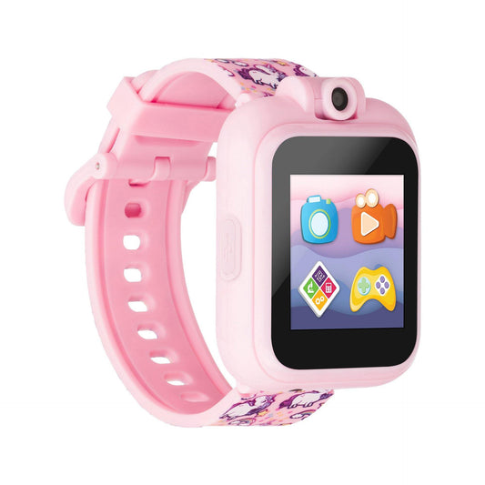 Playzoom-Girls Rubber Pink Unicorn Watch