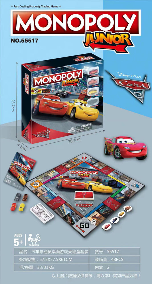 Cars Monopoly